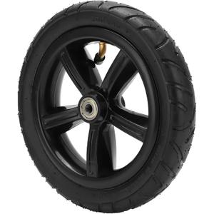 8 Inch Pneumatic Wheel for Electric Scooter, 200X45 Universal Rubber Anti Slip Tire and Inner Tube Set, Pneumatic Wheel with Hub and Bearings, for Electric Scooter Upgrade Parts