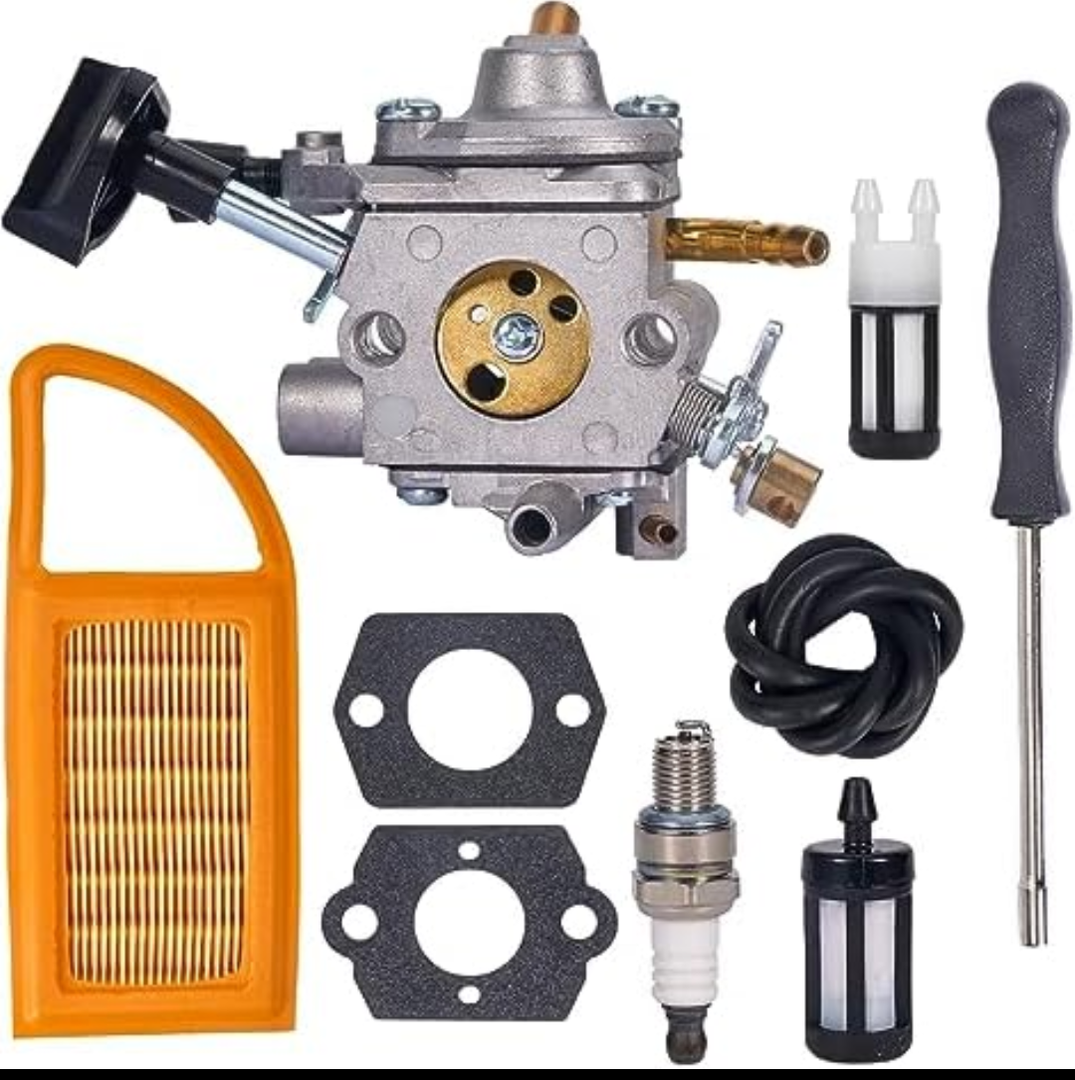 Mikatesi 4282-120-0606 BR600 BR700 Carburetor Carb Kit for Stihl BR500 BR550 BR 500 550 600 Backpack Blower Leaf Blower Parts Replaces Zama C1Q-S183 C1Q-S184 4282-120-0607 4282-120-0608