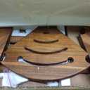 AquaTeak The Original Kai Corner Teak Bath Shelf - A. Corner Stand