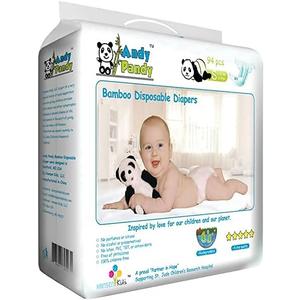 Andy Pandy Training Pant Diapers for Unisex Kids Toddlers - 2T (Large), 20-31 lbs - White, 25 Count (Non-Adult)