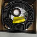 3FT~200FT Heat Tape for Water Pipes, -40F Deicing Cable,Pipe Heat Cables for Roof,GutterFarmFreeze Protetion Heating Wires, Heated Water Hose,Plumbing Fixtures,120V 5W/FT (50FT)