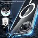 ESR for iPhone 16e Case, Compatible with MagSafe, Shockproof Military-Grade Protection, Magnetic Phone Case for iPhone 16e, Classic Hybrid Case,Clear