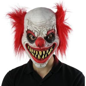 Halloween Creepy Mask Costume Party Latex Scary Clown Mask
