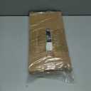 Paxiland Clear Bag for Stadium Events 12x6x12 inches, Clear Tote Bag with Reinforced Strap, Clear HandBag for Sports Concert (White Block Strap)