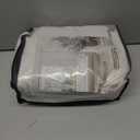 Pinch Pleated Blackout 102 Inch Curtains 70 Inch Wide Linen Dual Layer Soundproof Farmhouse Bedroom Window Curtains for Living Room Cream Natural Hooks Rings Back Tab 100% Black Out Drapes 1 Panel