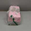 Creahaus 13-inch Art Craft Organizer Storage Box with 3 Layer, Multipurpose Plastic Tool Box with Handle for Sewing, Art Supply, Medicine, Nail, Hair Accessories (Pink)