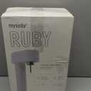 Ruby 2 Sparkling Water Maker - Soda Streaming Machine Silent Carbonated Water Machine Robust Long-Lasting Aluminium Soda Maker 1L Water Bottle Without CO2 Cylinder - Colour White Soda Machine