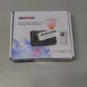 SMARTRO SC91 Projection Alarm Clock for Bedrooms with Weather Station, Wireless Indoor Outdoor Thermometer, Temperature Humidity Monitor Gauge Hygrometer