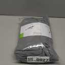 ROYALE LINENS 300 Thread Count 100% Long Staple Combed Cotton Fitted Sheet Queen - Super Soft Deep Pocket Bottom Sheet - Fitted Sheets Only - Elastic Sheets (Queen, Grey)