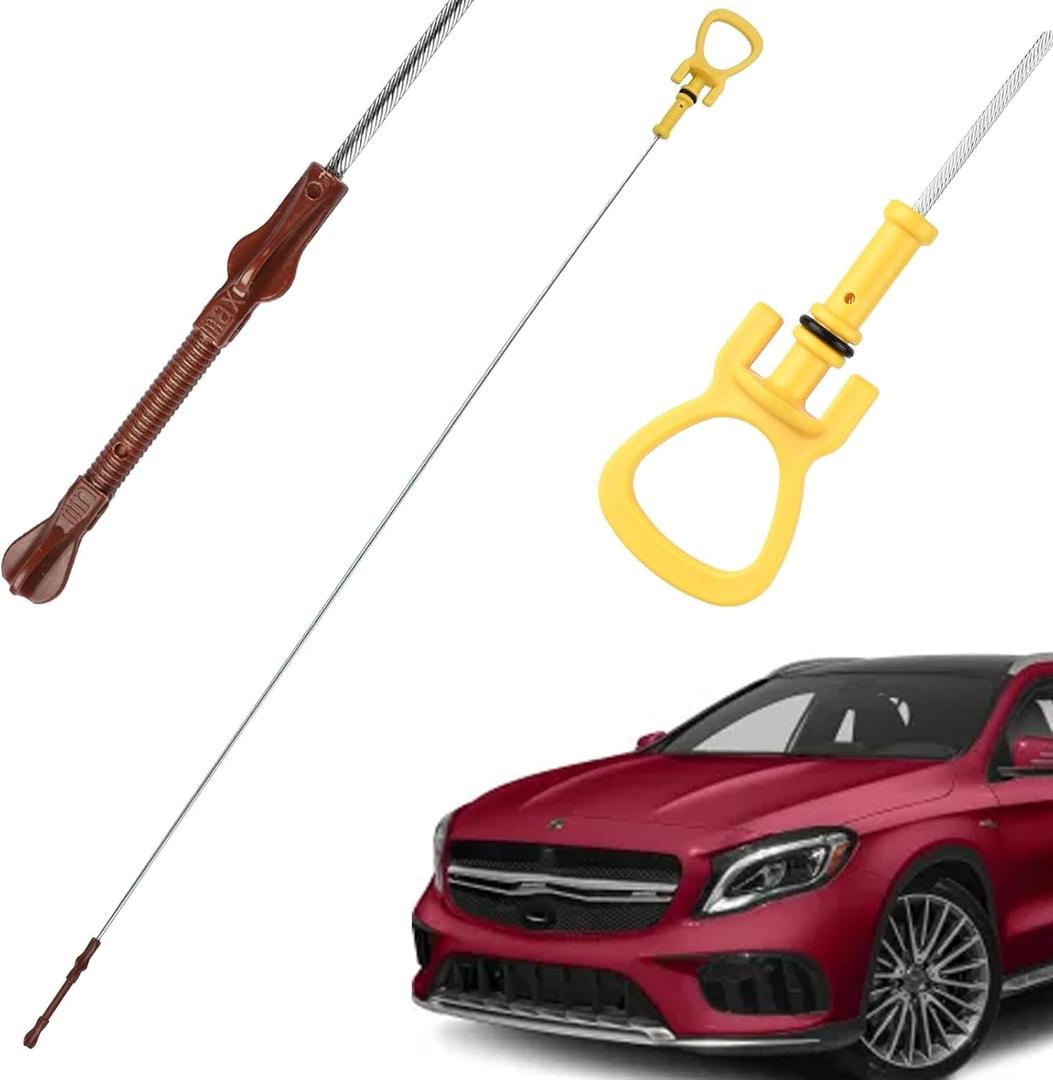 Engine Oil Fluid Dipstick 2700104101 Compatible with Mercedes-Benz CLA250 GLA250 GLA45 AMG