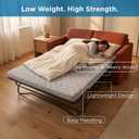 Meliusly Sleeper Sofa Support Board Full Size (48x48) Durable Support to Fix Sagging and Stop Feeling Bars Breathable Pull Out Couch Mattress Support