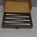 Ivory Tall Taper Candles 12 inch Unscented Smokeless Long Tall Tapered Candle for Candlesticks Sticks Wedding Advent Home Decor Dinner ChristmasSet of 12