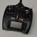 Spektrum DX6e 6-Channel DSMX 2.4GHz RC Radio Transmitter Only (No Receiver) with 250 Model Memory | Telemetry | Wireless Trainer Link, SPMR6655 , Black
