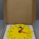 Lenwen 30 Pcs Classroom Clock Kit 24 Hours Learn to Tell Time Teaching Clock Toy for Kids Teaching Time Resources for Kids Learning Teacher Classroom Supplies