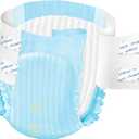 FitRight OptiFit Extra Adult Briefs, Incontinence Diapers with Tabs, Moderate Absorbency, Large, 44 to 56", 80 count