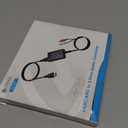 eSynic 7 FT Long eARC/ARC Audio Extractor-Plug & Play-Only Work For HDTV ARC/eARC Interface-192KHZ ARC to RCA&3.5MM Aux Adapter From HDTV to 3.5MM Headphone&L/R Stereo Audio System-No Optical Soundbar