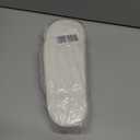 Women's Men's Retro Face MAMA Comfy Warm Plush Slip-On House Slipper for Winter Indoor Soft Cushion Non-slip Fluffy Slides (White)