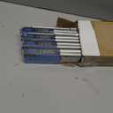 5 Pair Full Extension Ball Bearing Drawer Slides 8 10 12 14 16 18 20 22 24 Inch 100 LB Load Capacity Side Mount File Cabinet Rails Dresser Metal Runner Trash Can Kitchen (14 inch, Sliver)