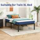 CYMULA Folding Mattress Twin XL Size, Memory Foam 6 inch Tri Portable Trifold Mattress Topper with Breathable & Washable Cover, Sofa Bed for College, Dormitory,Guest Use & Travel, 38"x80"x6"