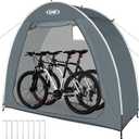 UNP Bike Storage Shed Tent, Portable Outdoor Bike Storage Tent with 210D Oxford Thick PU4000 Waterproof for 2-3 Bikes, Bike Covers Storage Shed Tent for Bicycles, Lawn Mower, Garden Tools