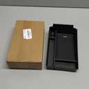 RUNROAD Center Console Organizer Tray Compatible with Honda HR-V 2023 2024 2025 2026 HRV Accessories, ABS Console Organizer Armrest Storage Box Coin Holder, Black