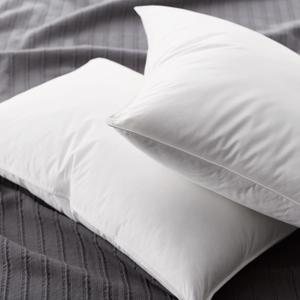 Hotel Gel Fiber Pillow 100% Direct | Set of 2 Queen w/ Staycation Pillow Protectors | Soft, Cooling Gel Fiber Pillows | Used in Many Hotels & Resorts | Perfect for Back, Side, Sleepers, 2 Count