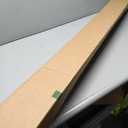 [2 Pack] 36 Inch Exterior Door Sweep with Vinyl Fins Under Door Weather Stripping Seal for Exterior Doors with Kerf Track | Bottom Door Seal Strip | Draft Stopper & Rodent Proof (Brown)