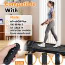 2 Pack Replacement Treadmill Remote Control - Compatible with AD-4000 Plus, DK-38AB-1, DK-38AB-2, UT-38AB IY - Home Under Desk Walking Pad AccessoryBattery not Included