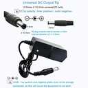 4.2V 2A Power Supply 4.2Volt ac/dc Adapter Wall Charger Switching Transformer ac Adapter 2.5mm X 5.5mm US Plug 4.6FT Cable Cord for Hoover Board led Strip Lights