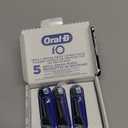 Oral-B iO Ultimate Clean Electric Toothbrush Head, Twisted & Angled Bristles for Deeper Plaque Removal, Pack of 4, Suitable for Mailbox, Black