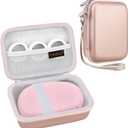 Canboc Label Maker Case for SUPVAN E10, Rose Gold, Monochrome, Label Maker Case