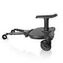 Universal Stroller Board,Stroller Board,Buggy Board,Stroller Attachment for Toddler to Ride,Sit and Stand Stroller,Stroller Standing Board,Stroller Board Attachment for Toddler (Black)