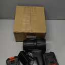 Leaf Blower Cordless Electric, 500000RPM with 2 x 4.0Ah Batteries and Charger Handheld Lightweight Leaf Blower for Patio Cleaning,car Blowing Water,Blowing Leaves and Dust