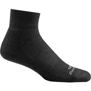 Darn Tough Tactical Quarter Cushion Socks (T4088) Unisex (Large, Black)