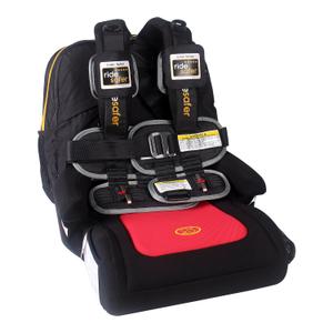 TravelSmarter Belt Positioning Booster Seat/Small Black Vest