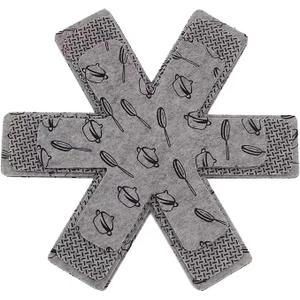 BOYAN Pot and Pan Protectors, Set of 12 and 3 Different Size, Cookware Protector Set/Felt Pots and Pans Divider Separator Pads Anti-Slip to Avoid Scratching or Marring When Stacking