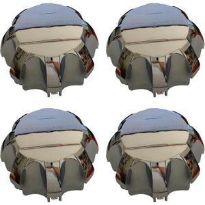 4Pcs Wheel Center Cap Hub Cover 84307952 for GMC Sierra Denali 2500, 3500 OEM Chrome Center Cap #23378324