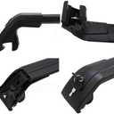 Black Cargo Racks for 2007-2015 Audi Q7 Roof Rack Cross Bars Rail Luggage Carrier Lockable Accessories