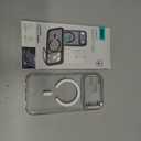 ESR for iPhone 17 Pro Max Case with Stash Stand, Camera Control Cover Compatible with MagSafe, Military-Grade Drop Protection for iPhone 17 Pro Max Phone Case, Scratch-Resistant Back Cover, Clear