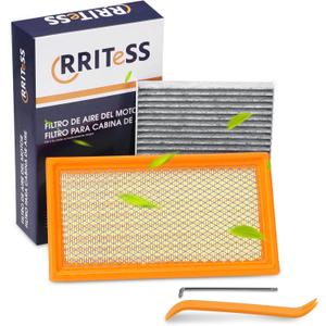 CA10242 and CF11176 Cabin Filter Set, Engine Air AC Filter Kit.