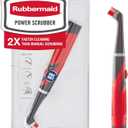 Rubbermaid Reveal Power Scrubber with Multi-Purpose Head, Cordless Electric Battery Powered Scrub Brush, Water Resistant, for Home/Kitchen/Bathroom/Grout/Tile/Shower/Tub