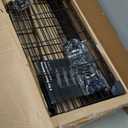 DUMOS 5 Tier Metal Wire Rack Shelf Heavy Duty Standing Shelves Adjustable Steel Closet Shelving Unit Organizers and Storage for Kitchen Bathroom Pantry Office, 13.78" D x 35.43" W x 69.29" H