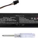 Upgraded 6400mAh 14.4V 92.16Wh Battery - Compatible with Eufy RoboVac X8 Series Robot Vacuum Part Number PA61