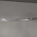 36" Shower Door Bottom Seal Strip for 3/8" (10mm) Glass Ultra Clear Polycarbonate Shower Door Sweep, Single Pack