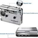 DigitNowCassette Tape To MP3 CD Converter Via USB,Portable USB Cassette Tape Player Capture MP3 Audio Music,Compatible With Laptop and Personal Computer,Convert Walkman Tape Cassette To MP3 Format