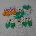 Fabric Bows 2ct DECORATIVE BOW CLIPS (7 Pack)