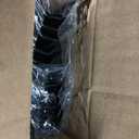 10Pack Fence Posts 4Ft in Bulk, Metal Fence Stakes Black Fencing Pole Heavy Duty T Post for Garden Wire Fencing, Black