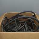   Round Weeper Soaker Hose for Garden Beds, Drip Irrigation Outdoor Hose, Flexible Garden Hose for Vegetable Gardens, Flower Beds, Lawns, and Orchards, Soaker Hose 75"