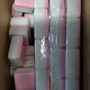 Soulchen Kaleidoscope Mahjong Tile Set 160 Mahjong Tiles 1.2'' Pink American Mahjongs Tile Set with Mahjongs Bag