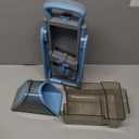 ONCE FOR ALL Upgrade Safe Mandoline Slicer Plus, Biger Size, Adjustable Vegetable Food Chopper Potato Fries Cutter, Detachable Blade, Kitchen Chopping Artifact, Gift (SkyBlue)